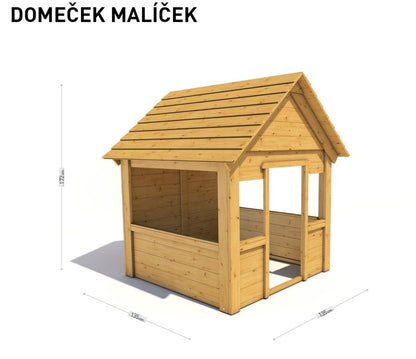 DĚTSKÝ DOMEČEK Monkey´s Home MALÍČEK 2020 B 135x135x172 cm