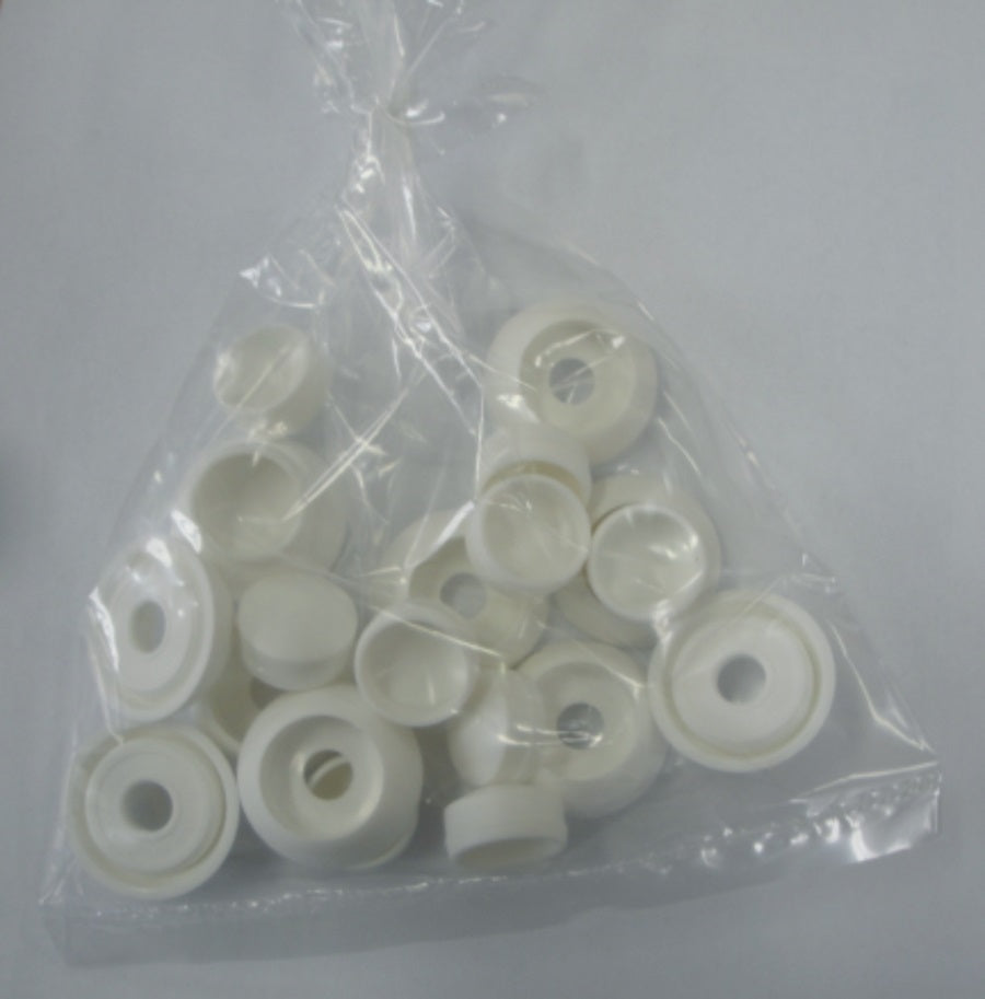 Krytka šroubu M 10-12 bílá - 43mm - balení 10 ks