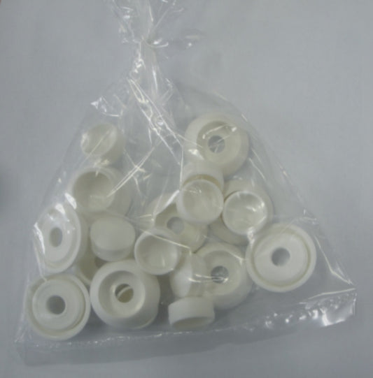 Krytka šroubu M 10-12 bílá - 43mm - balení 10 ks