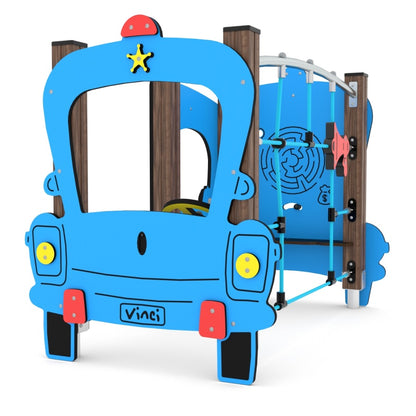 MINIwooden - policejní auto