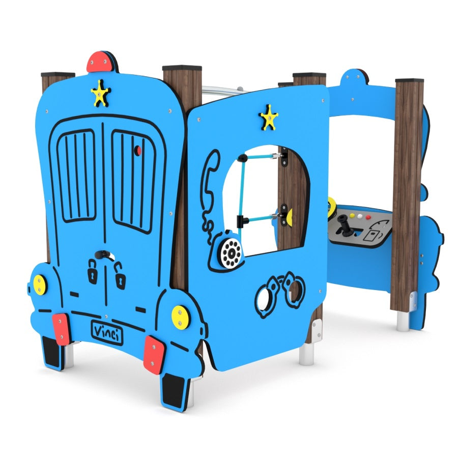 MINIwooden - policejní auto