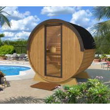 Mini Sauna 160 cm Thermowood bez kamen