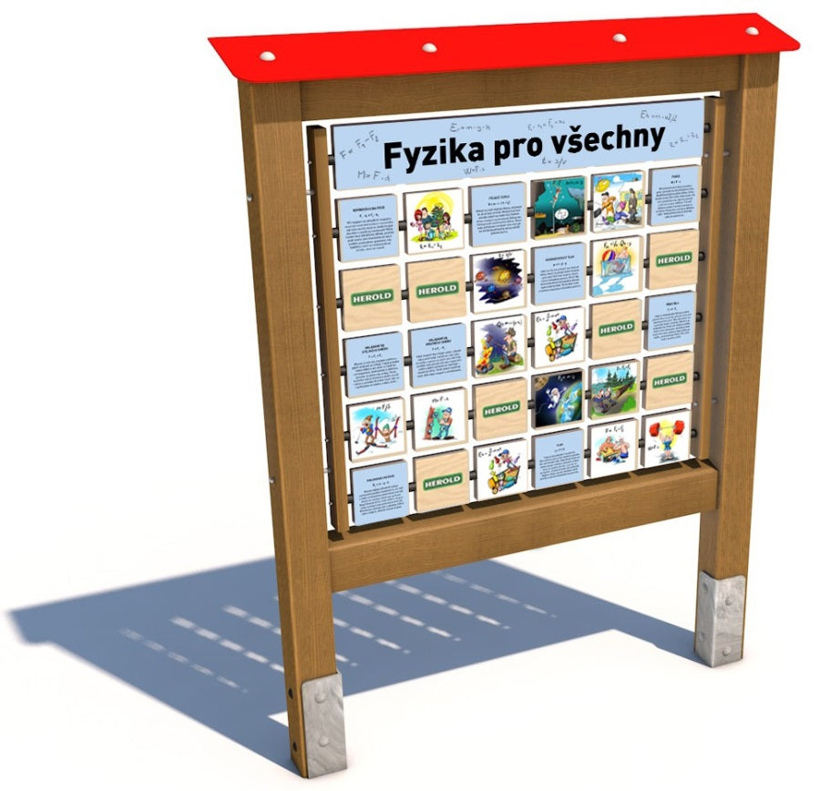 Monkeys Edukační panel Pexeso - Fyzika 160