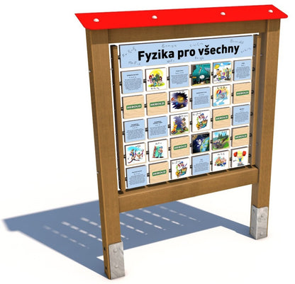 Monkeys Edukační panel Pexeso - Fyzika 160
