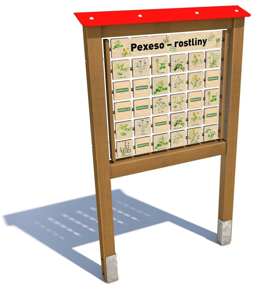Monkeys Edukační panel Pexeso - Rostliny 200