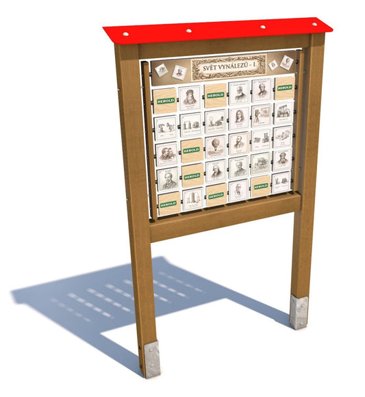 Monkeys Edukační panel Pexeso - Svět vynálezů 200