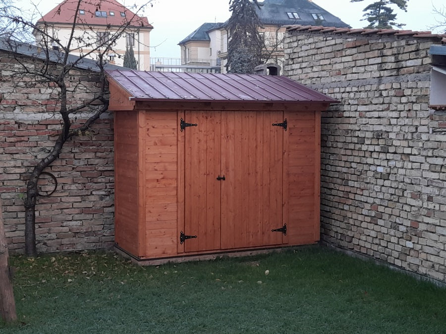 Nářaďový domek (dřevník)  H2 (274 x 115 cm) tl. 19mm