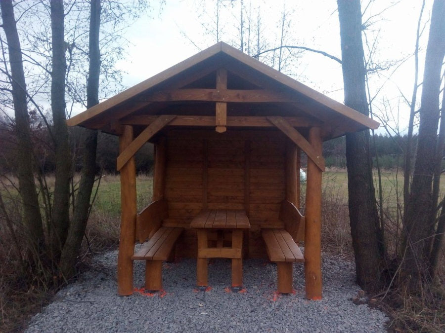 Odpočinkový altán s posezením II - AKÁT