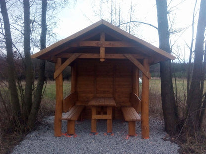Odpočinkový altán s posezením II - AKÁT