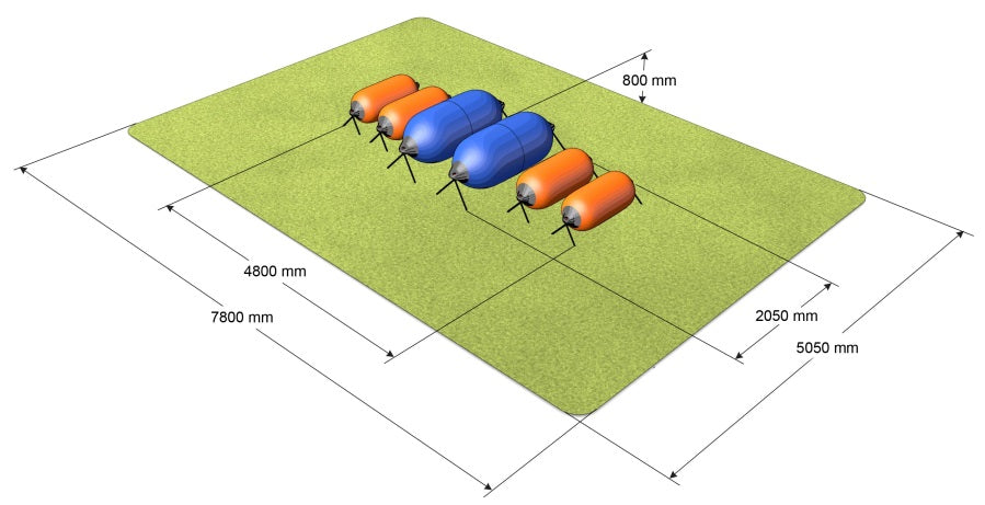 Monkey sestava Fender 6