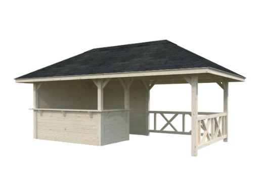 Pergola Bianca 16,6 m2