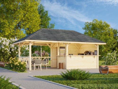 Pergola Bianca 16,6 m2