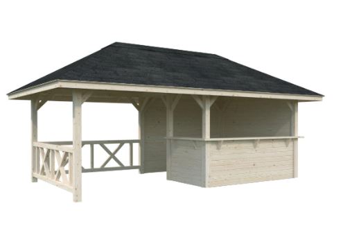 Pergola Bianca 16,6 m2
