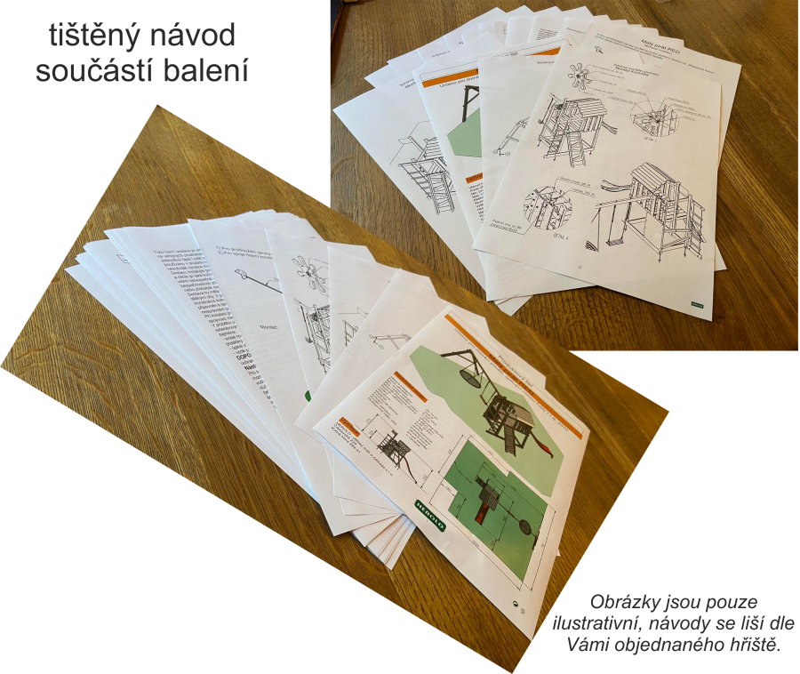 Dětské hřiště Monkey´s Home Velký pirát JOLLY červená