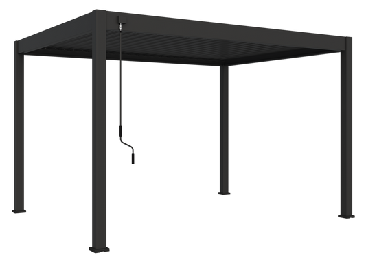 Bioklimatická pergola INTRO NEO 4x3 m, hliník - volně stojící