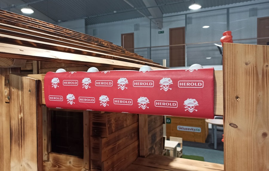 Bezpečnostní polštářek Herold PIRÁT 45x35cm