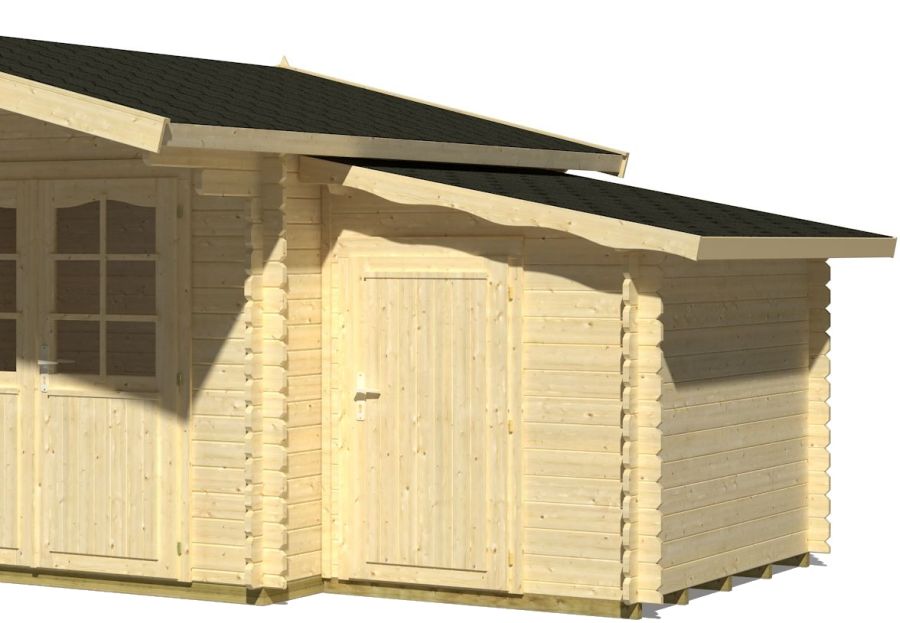 Přístavba ( kůlna 3 stěny) 3,1 m2