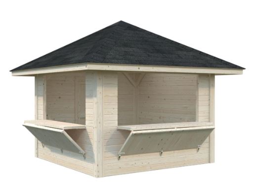 Prodejní stánek Bianca 8,3 m2 (dvě prodejní okna)