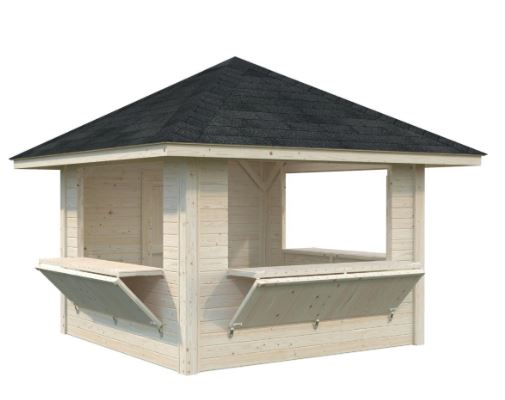 Prodejní stánek Bianca 8,3 m2 (tři prodejní okna)
