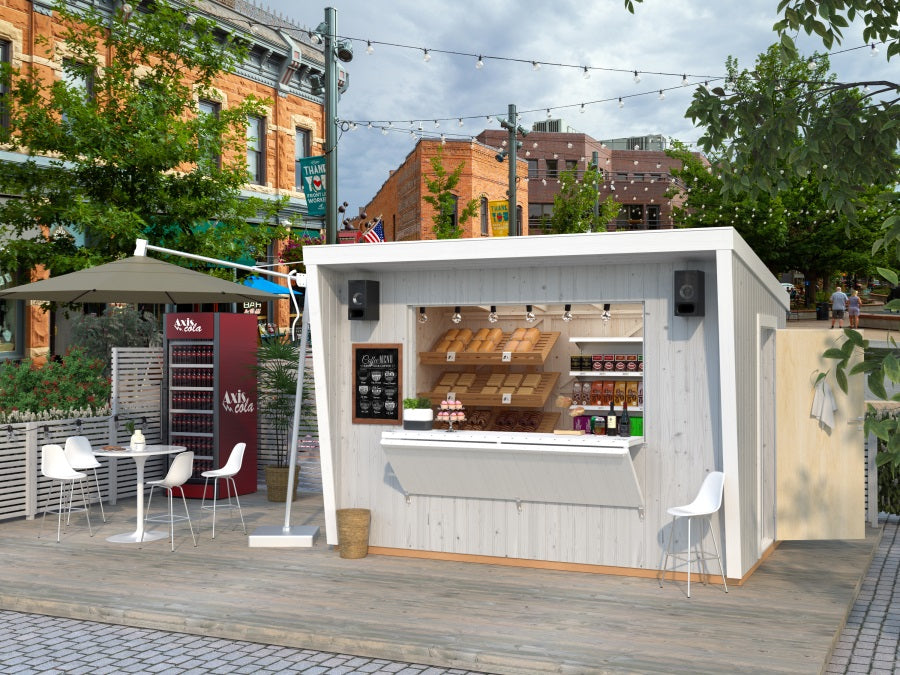 Prodejní stánek Kira 7,7 m2
