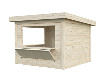 Prodejní stánek Lenna 8,3 m2 (dvě prodejní okna)