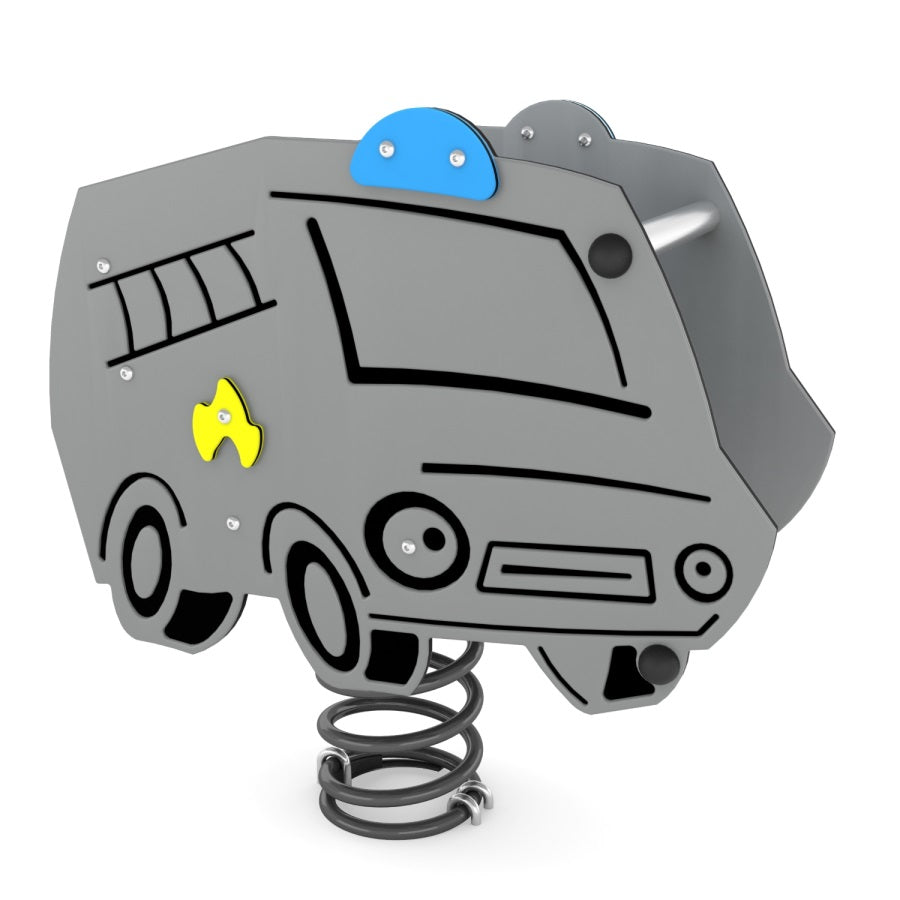 Pružinová houpačka - Požární auto