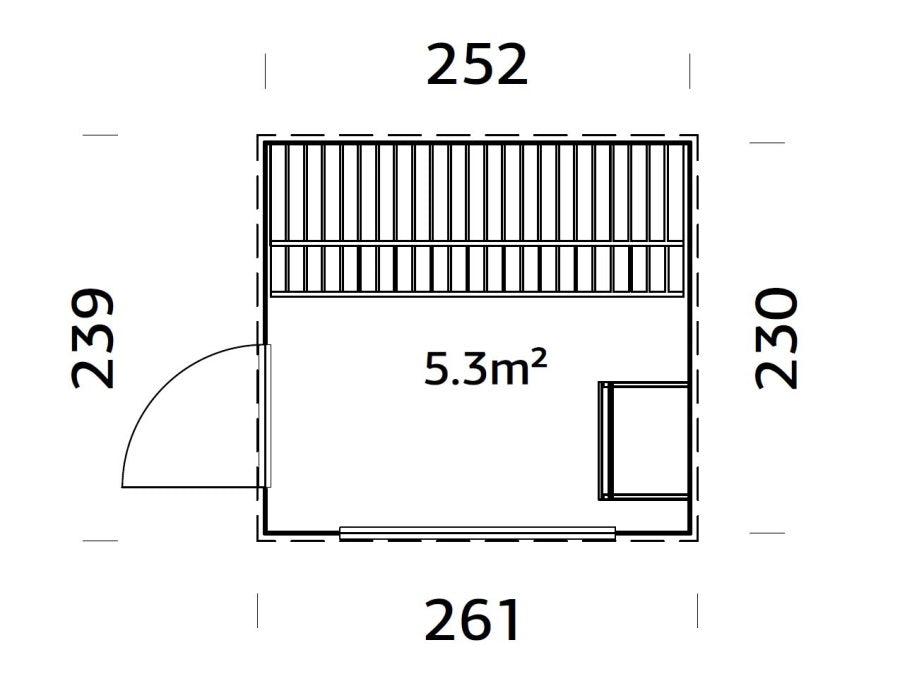 Sauna Grace 5,3 m2