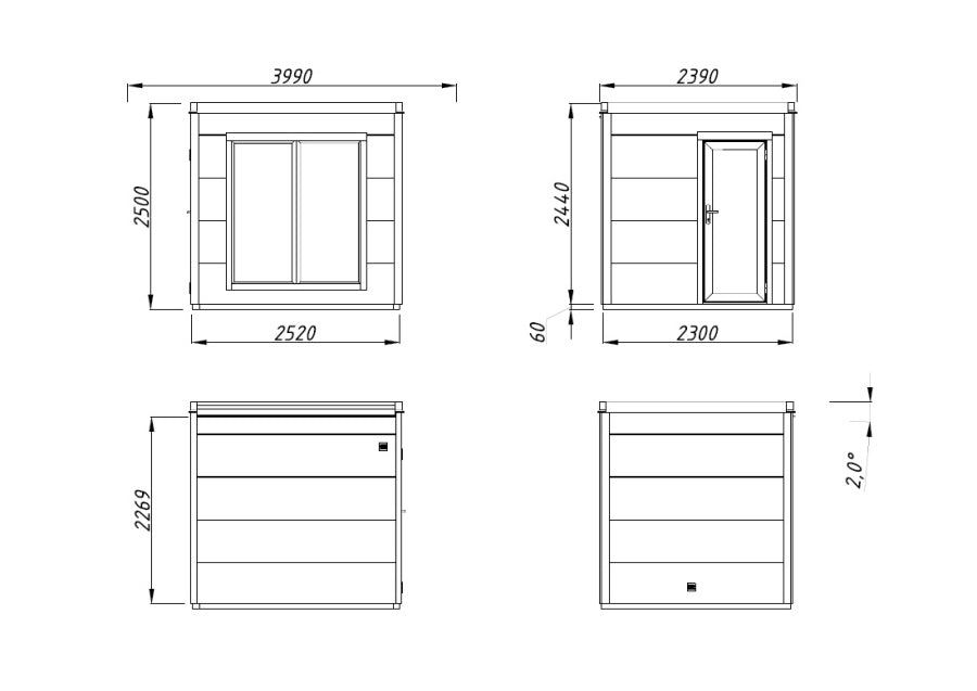 Sauna Grace 5,3 m2