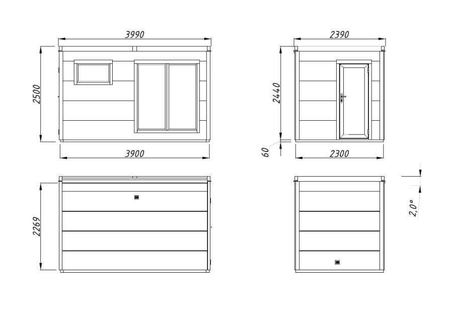 Sauna Grace 8,2 m2
