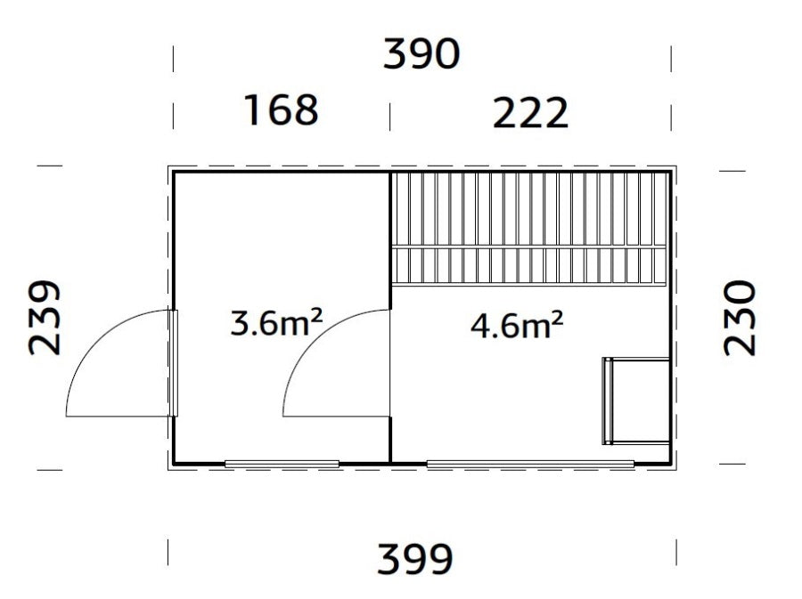 Sauna Grace 8,2 m2