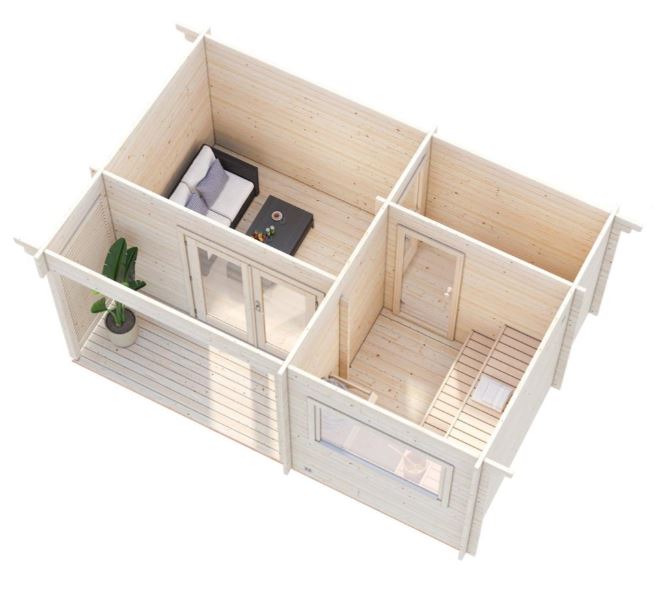 Sauna Sanna 11,5 m2