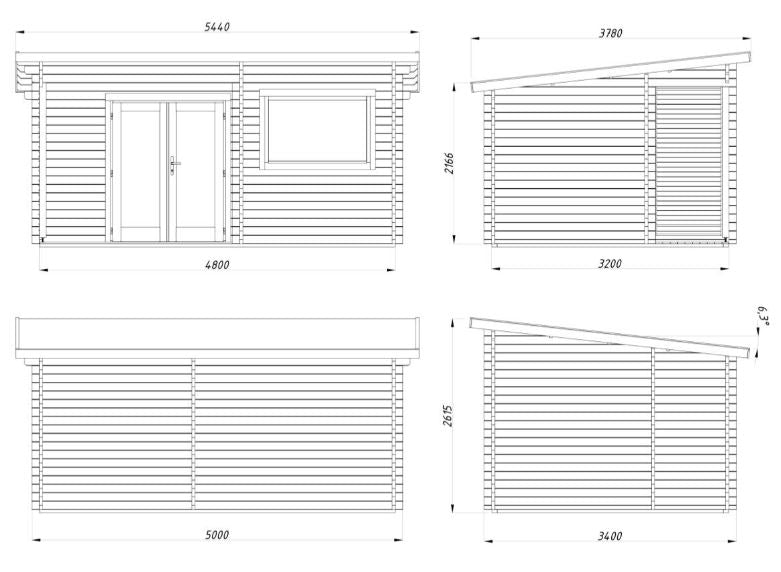 Sauna Sanna 11,5 m2