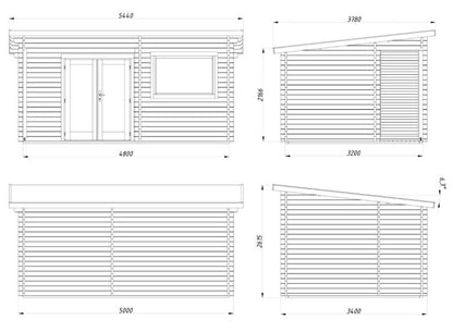 Sauna Sanna 11,5 m2