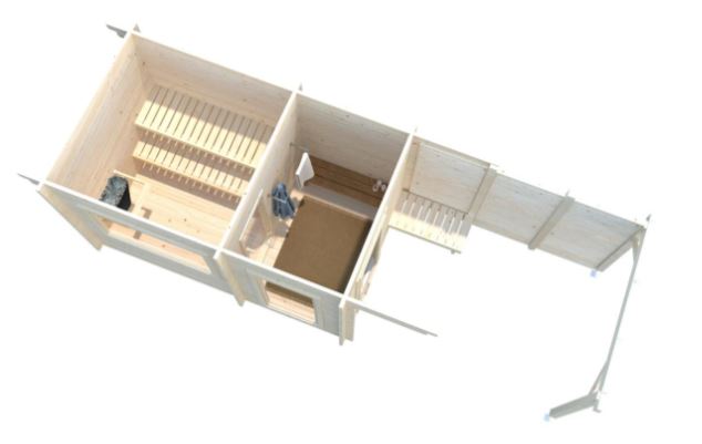 Sauna Sanna 6,8 + 5,9 m2