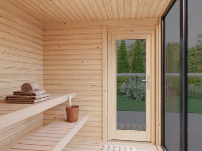 Sauna Sarah 3,8 + 2,1 m2