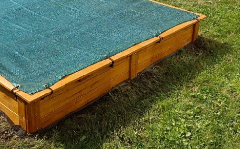 Síť na pískoviště - rašlová s gumolanoočkem 2 x 2 m