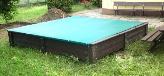 Síť na pískoviště - rašlová s gumolanoočkem 2 x 2 m