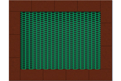 Zemní trampolína ORTA - obdelníková 1,75x2,25 m