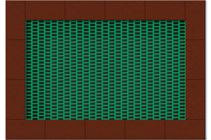 Zemní trampolína ORTA - obdelníková 1,75x2,5