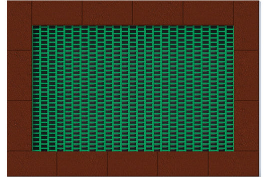 Zemní trampolína ORTA - obdelníková 1,75x2,5
