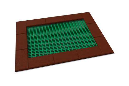 Zemní trampolína ORTA - obdelníiková 1,5x2 m