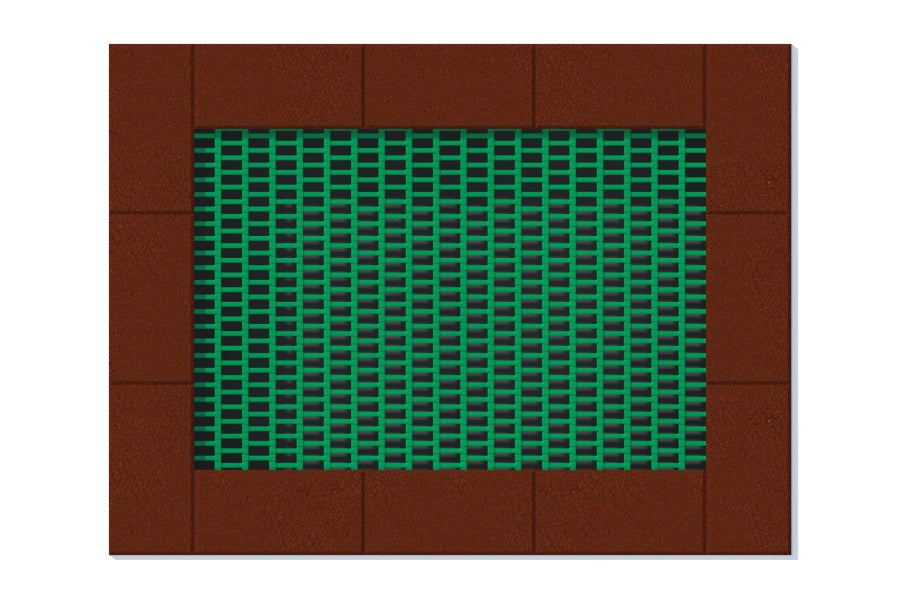 Zemní trampolína ORTA - obdelníiková 1,5x2 m