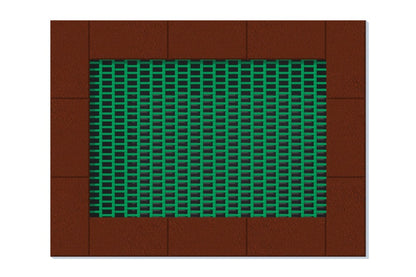 Zemní trampolína ORTA - obdelníiková 1,5x2 m