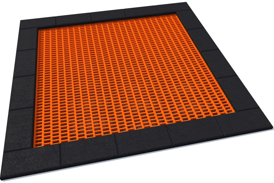 Zemní trampolína PAKO - čtvercová 2,5 m