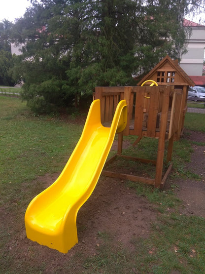 Skluzavka laminátová 2,5 m - žlutá - nástup 1 m