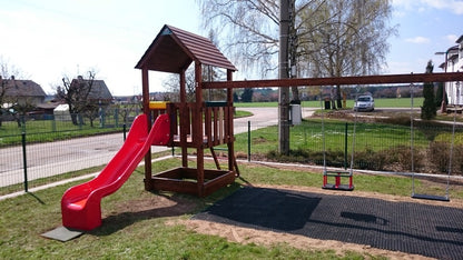 Skluzavka laminátová 2,7 m - červená - nástup 1,2 m