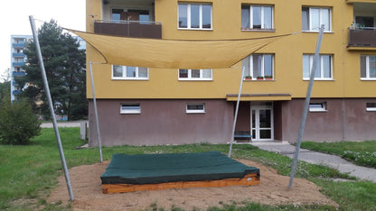 Stínění pro pískoviště 2,5x2,5 m