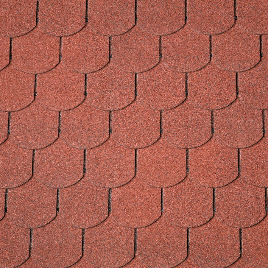 Střešní krytina šindel  BOBROVKA 2m² červený