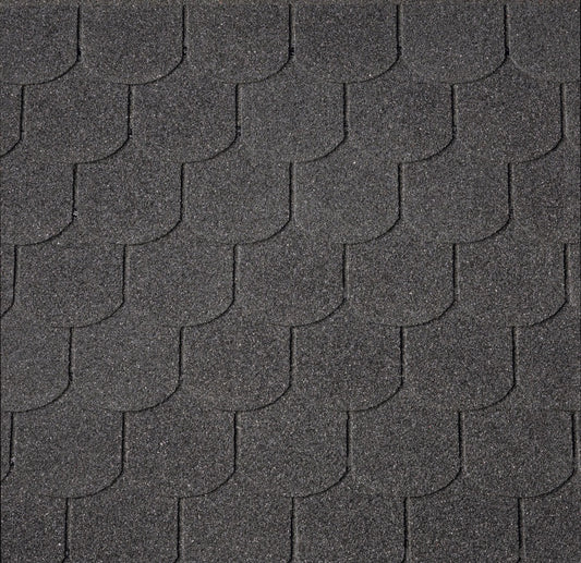 Střešní krytina šindel BOBROVKA 8m2 černý