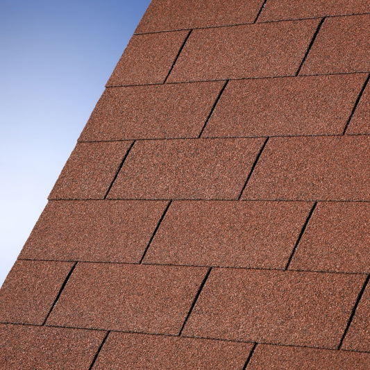 Střešní krytina šindel STANDARD 8m2 červený